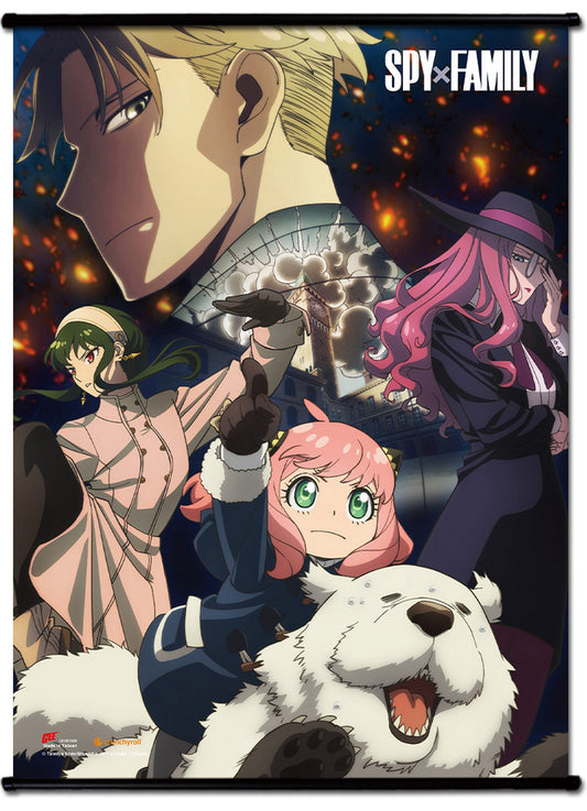 Spy X Family - Disarm The Time Bomb Wall Scroll 31"W x 43"H