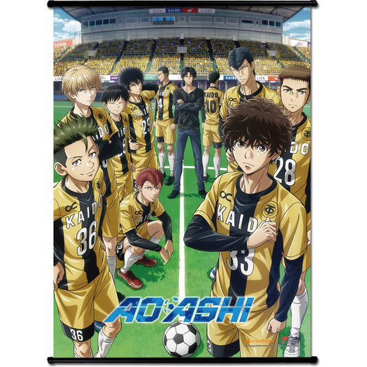 Ao Ashi - Tokyo Esperion Fc Group Wall Scroll 31"W x 43"H