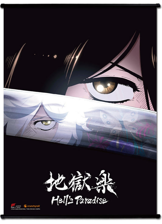 Hell's Paradise - Jigokuraku Key Visual Wall Scroll 31"W x 43"H