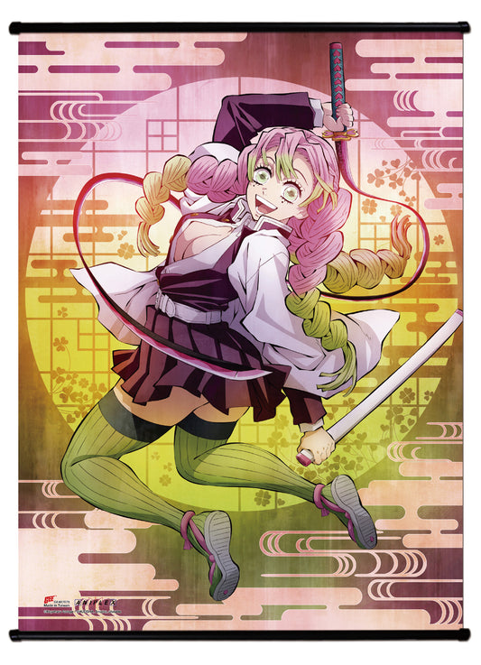 Demon Slayer Tv3 - Kanroji Mitsuri Wall Scroll