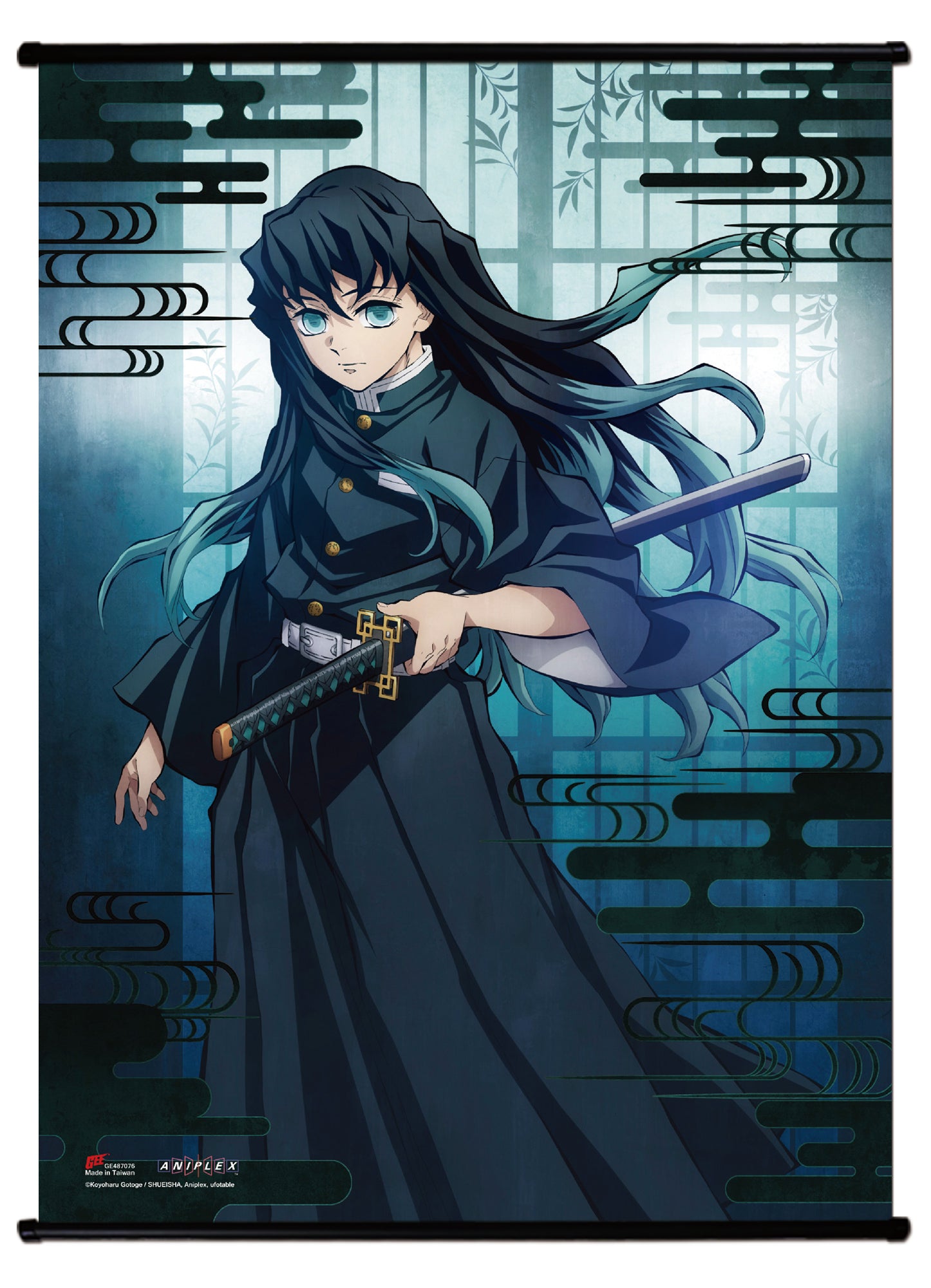 Demon Slayer Tv3 - Tokito Muichiro Wall Scroll