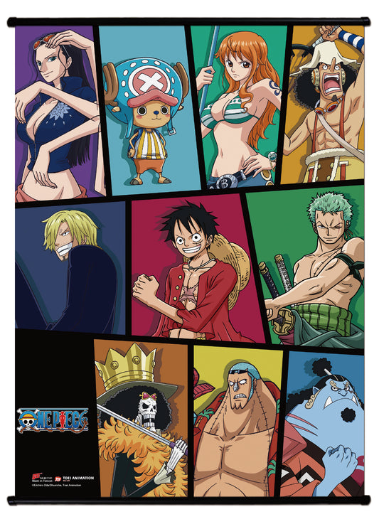 One Piece - Going Merry Map Wall Scroll
