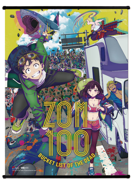 Zom 100 - Main Visual Group Wall Scroll