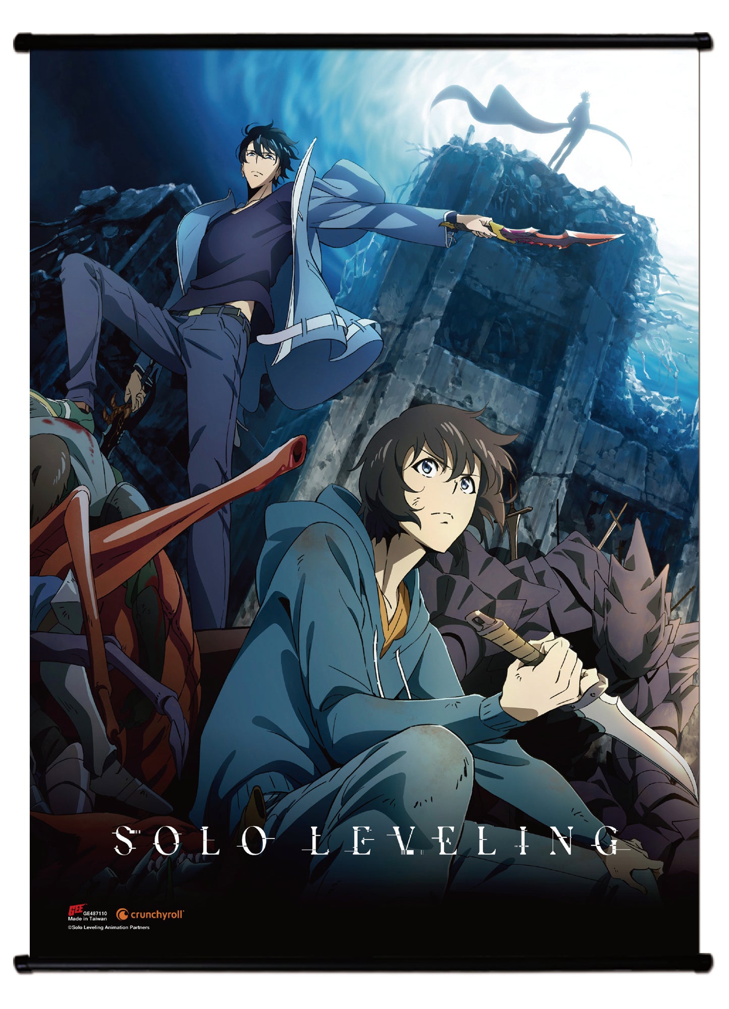 Solo Leveling - Sung Jinwoo Key Art Wall Scroll
