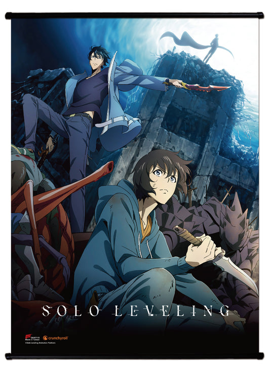 Solo Leveling - Sung Jinwoo Key Art Wall Scroll
