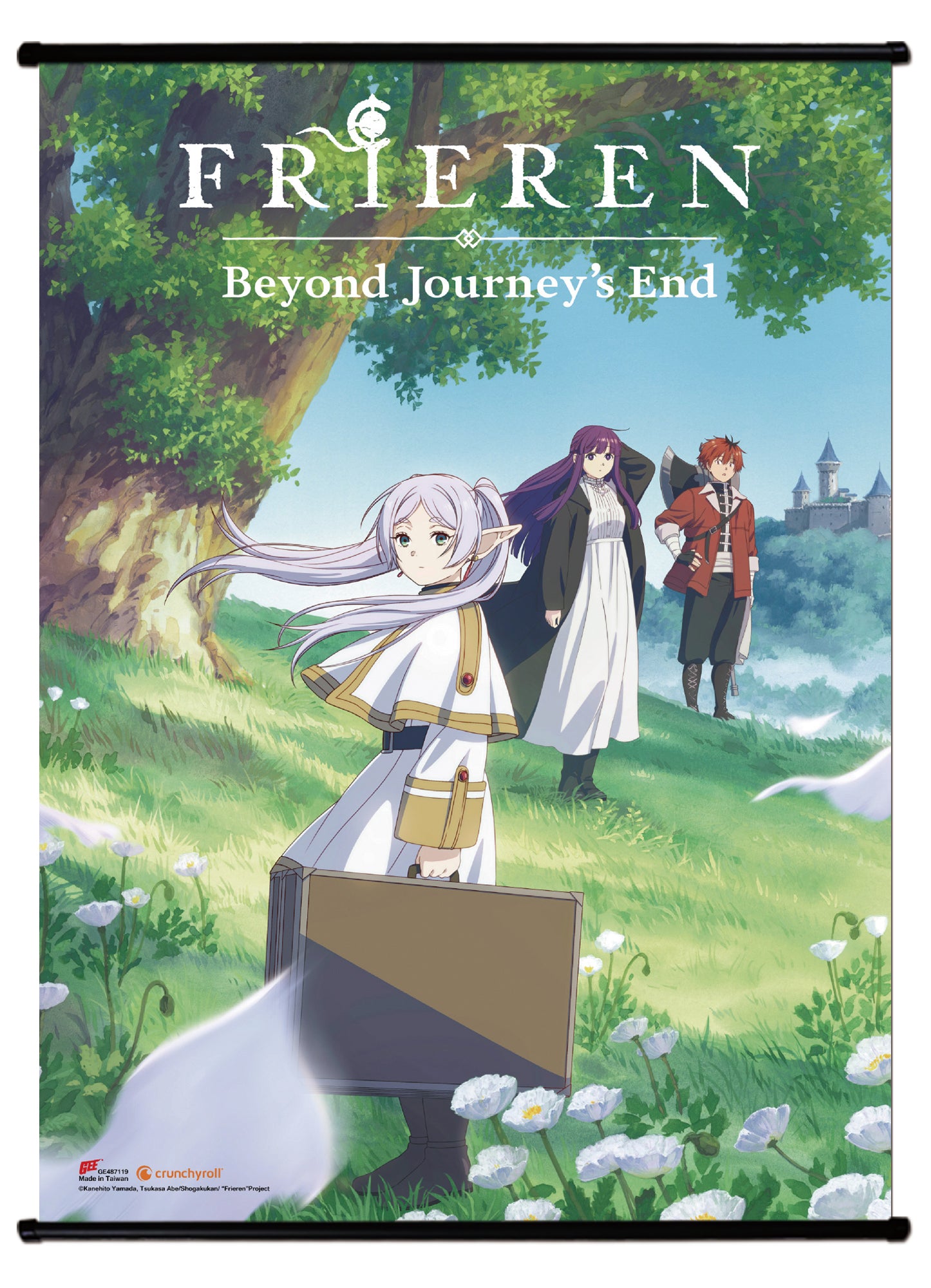 Frieren: Beyond Journey's End - Frieren, Fern And Stark Wall Scroll