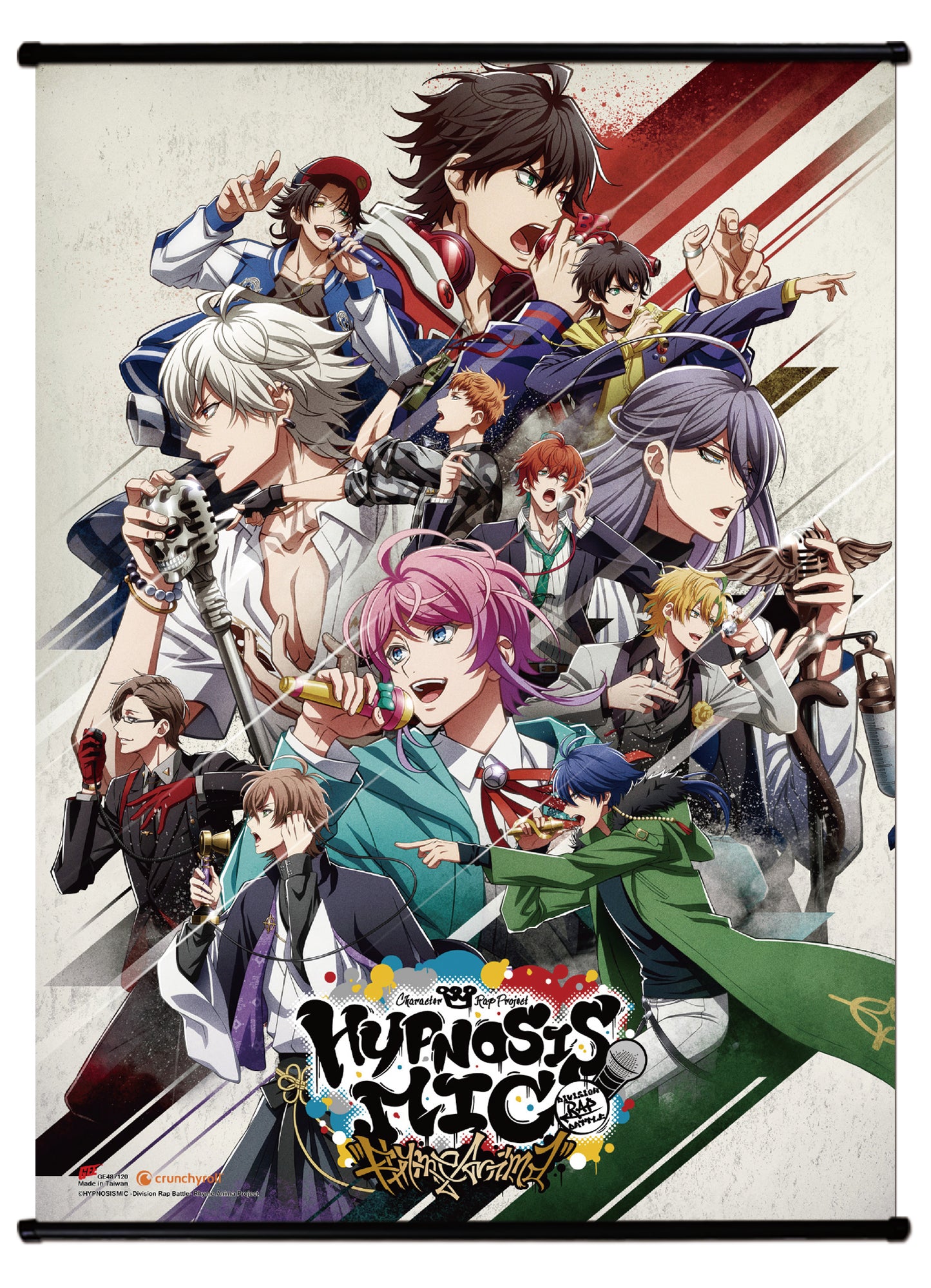 Hypnosis Mic S1 - Key Visual Wall Scroll
