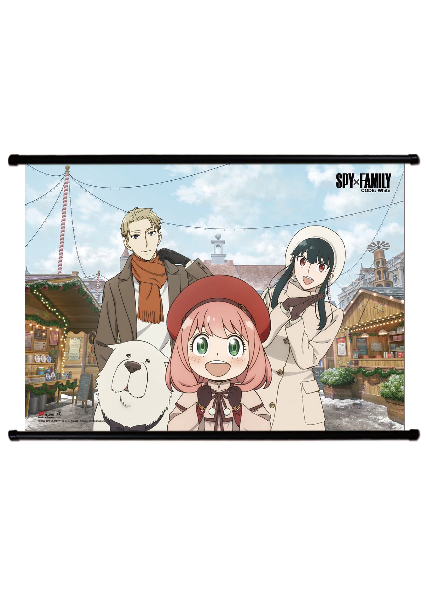 Spy X Family Code: White - Forger Family Key Art Wall Scroll