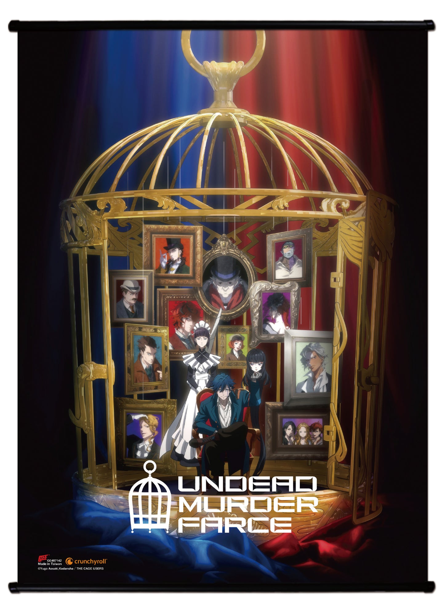 Undead Murder Farce - Key Art Wall Scroll