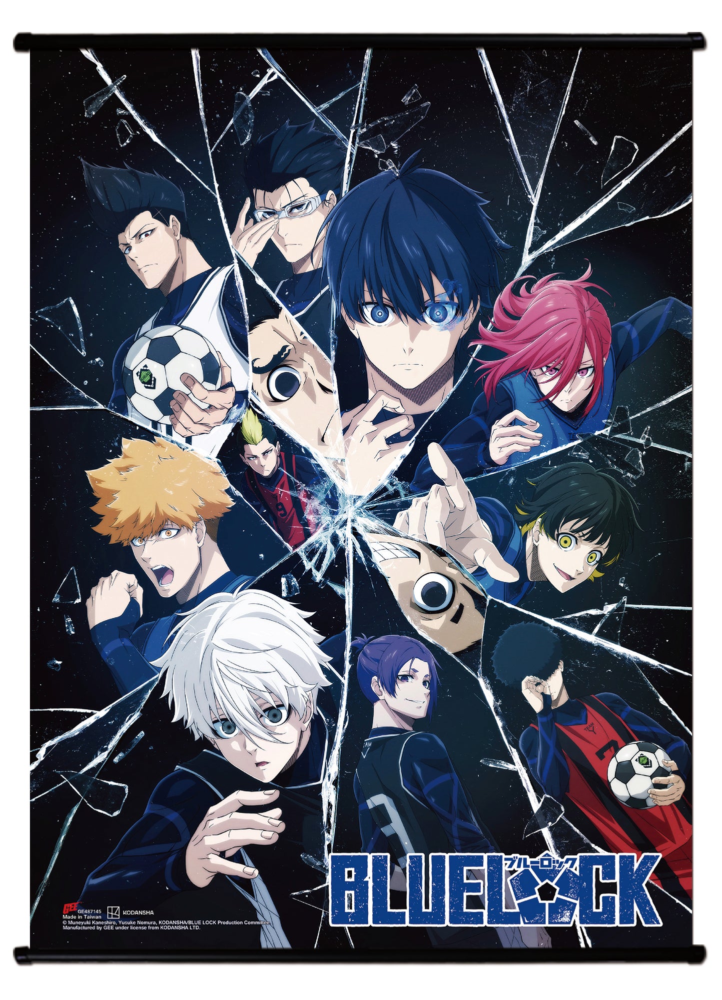Blue Lock - Key Artwork 02 Wall Scroll