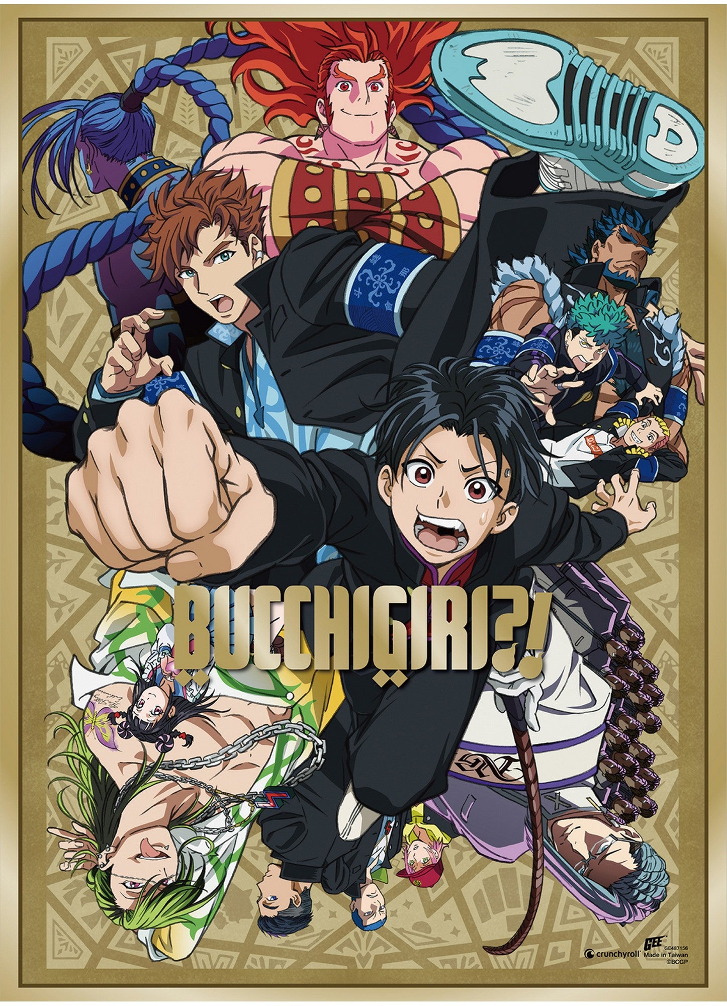 Bucchigiri S1 - Group Key Visual Wall Scroll 31"W x 43"H