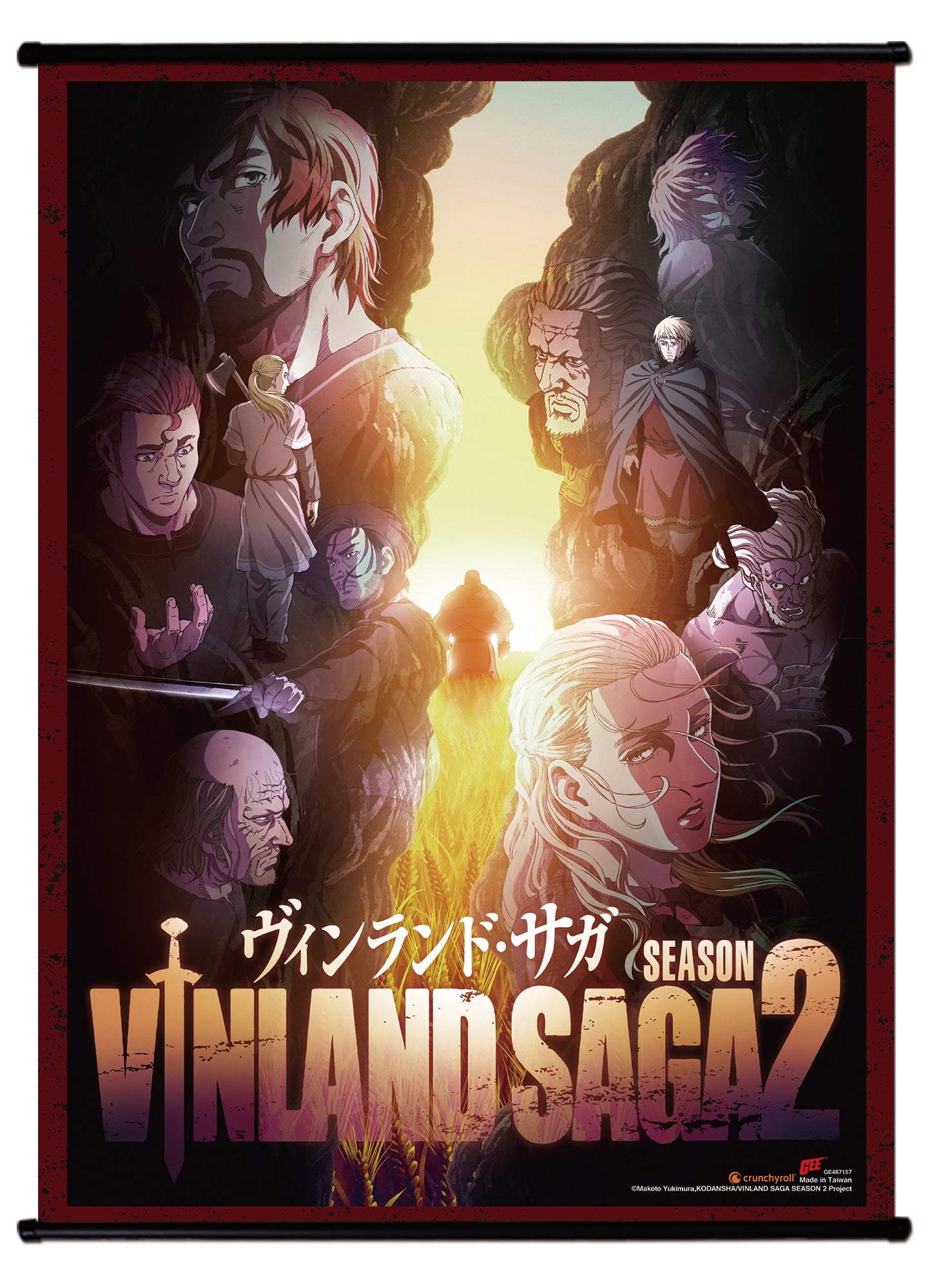 Vinland Saga S2 - Key Visual Wall Scroll