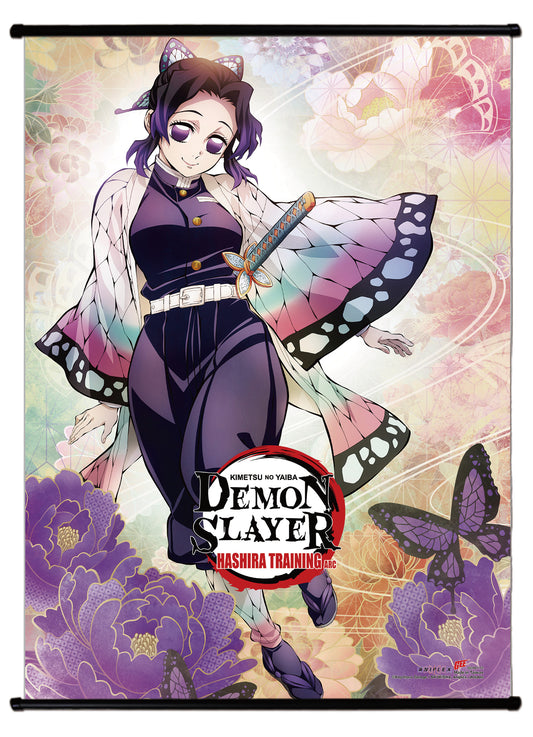 Demon Slayer Tv4 - Shinobu Teaser Art Wall Scroll