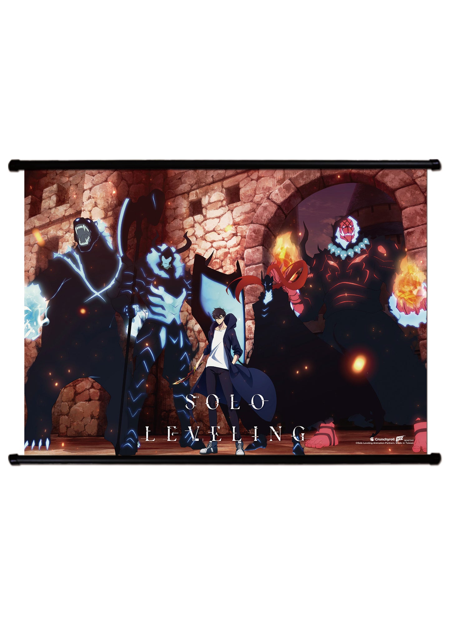 Solo Leveling S2 - Groups Wall Scroll