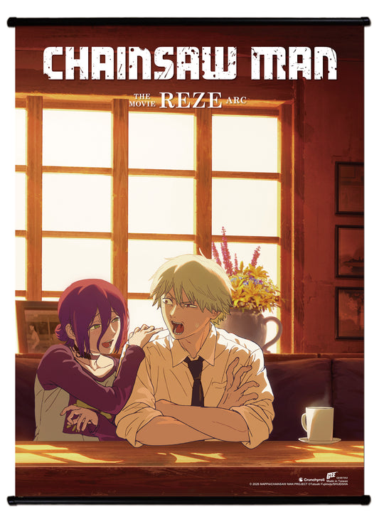 Chainsaw Man Movie: Reze Arc - Group Visual Wall Scroll