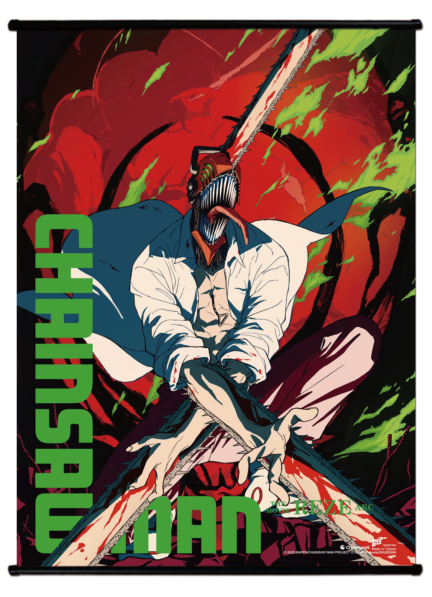 Chainsaw Man Movie: Reze Arc - Key Visual Wall Scroll