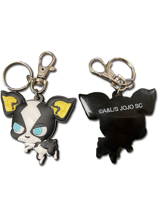 Jojos Bizarre Adventure S2 - Iggy SD 02 PVC Keychain