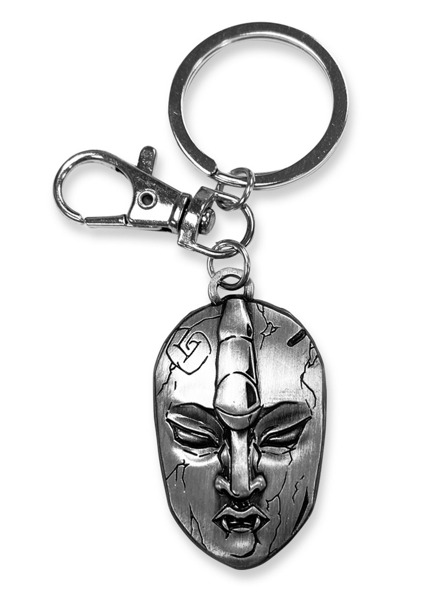 Jojos Bizarre Adventure - Stone Mask Metal Keychain