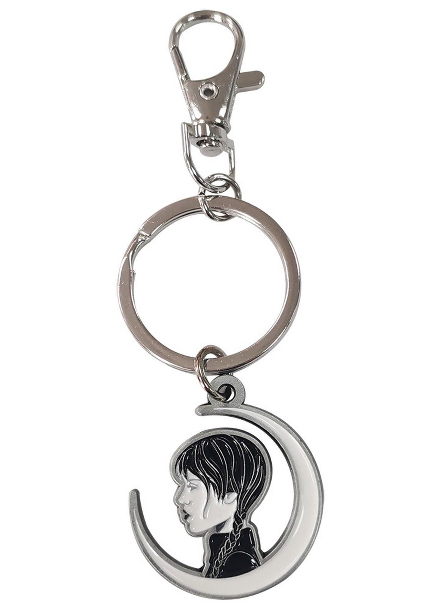 Wednesday - Wednesday Addams Crescent Moon Keychain