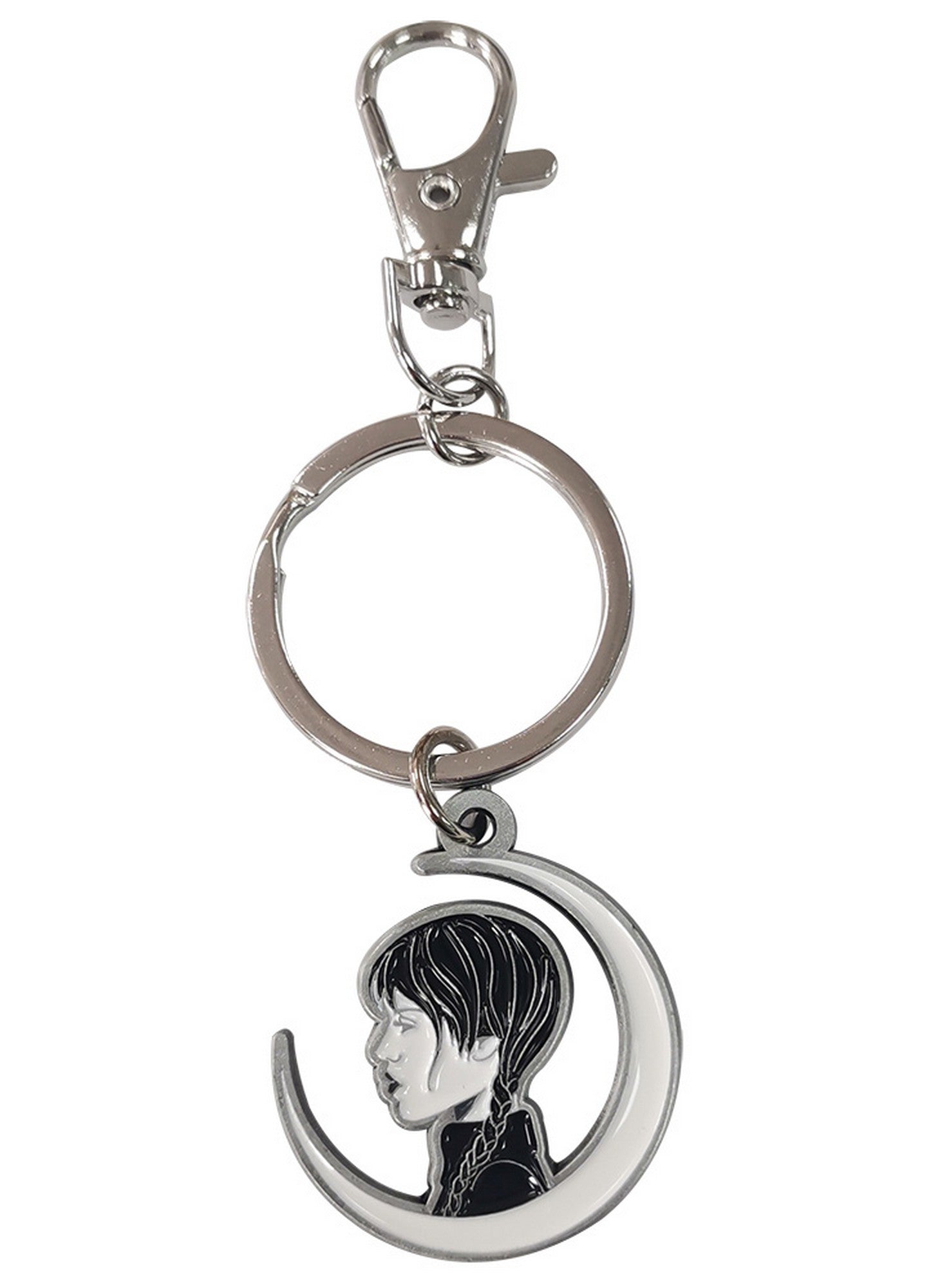 Wednesday - Wednesday Addams Crescent Moon Keychain