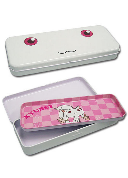 Madoka Magica - Kyubey Tin Pencil Case