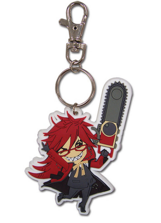 Black Butler - Grell Sutcliff PVC Keychain