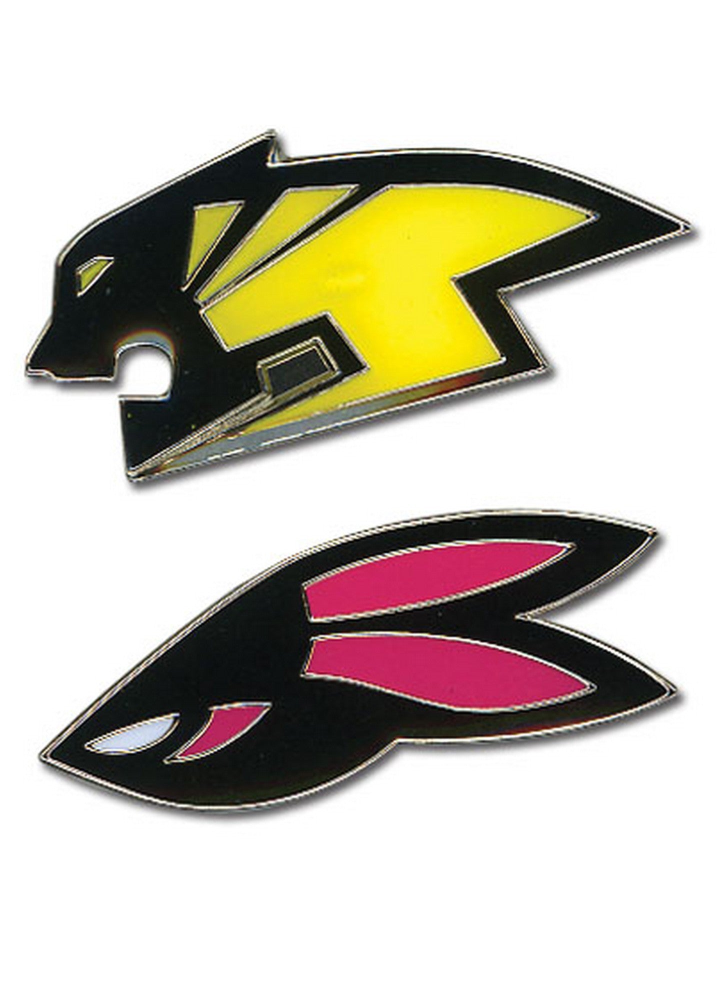 Tiger & Bunny - Wild Tiger & Barnaby Logo Pin Set