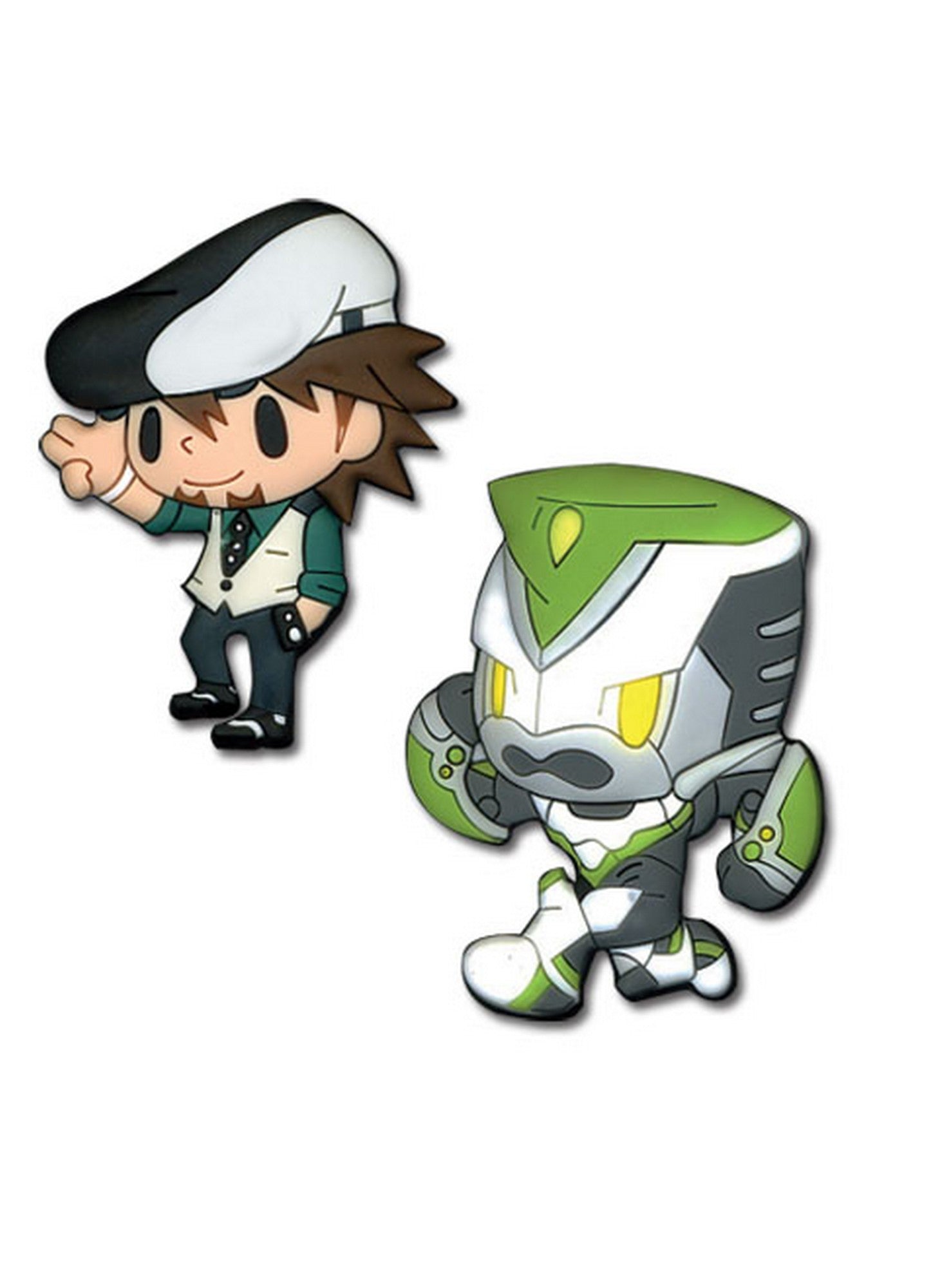 Tiger & Bunny - Kotetsu Wild Tiger PVC Pin Set