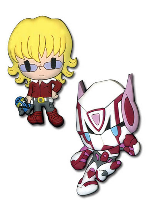 Tiger & Bunny - Barnaby PVC Pin Set