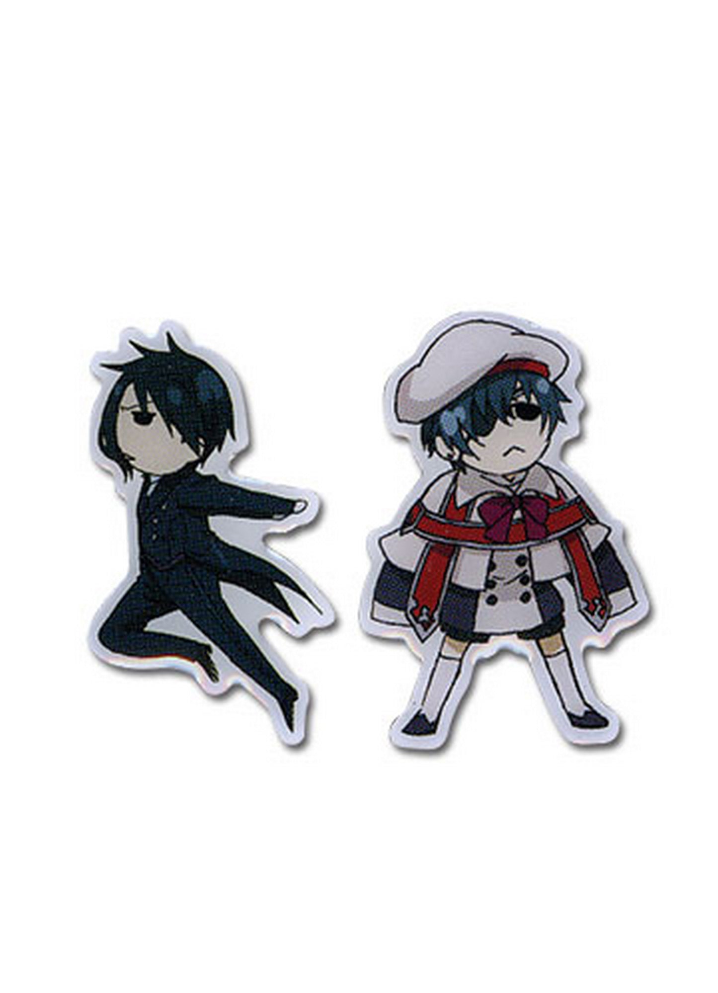 Black Butler - SD Group Metal Pin Set