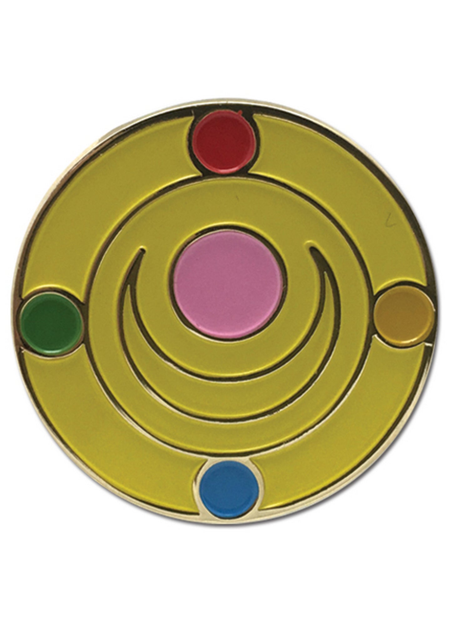 Sailor Moon - Moon Brooch Single Enamel Pin