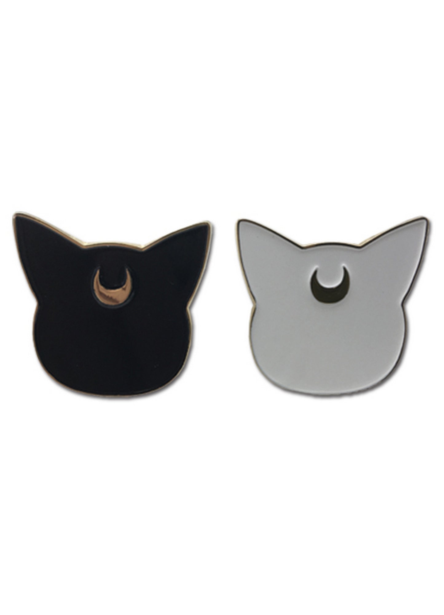 Sailor Moon - Luna And Artemis Ensmel Pin Set
