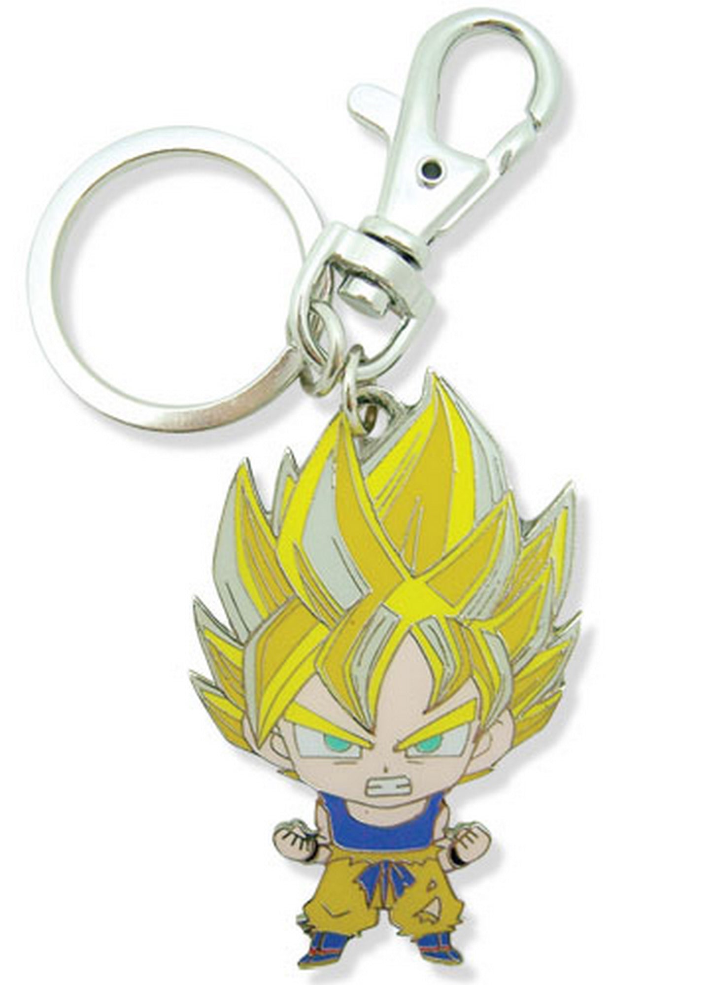 Dragon Ball Z - SD Super Saiyan Son Goku Metal Keychain