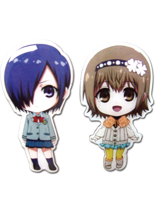 Tokyo Ghoul - Touka Kirishima & Hinami Fueguchi SD Pin