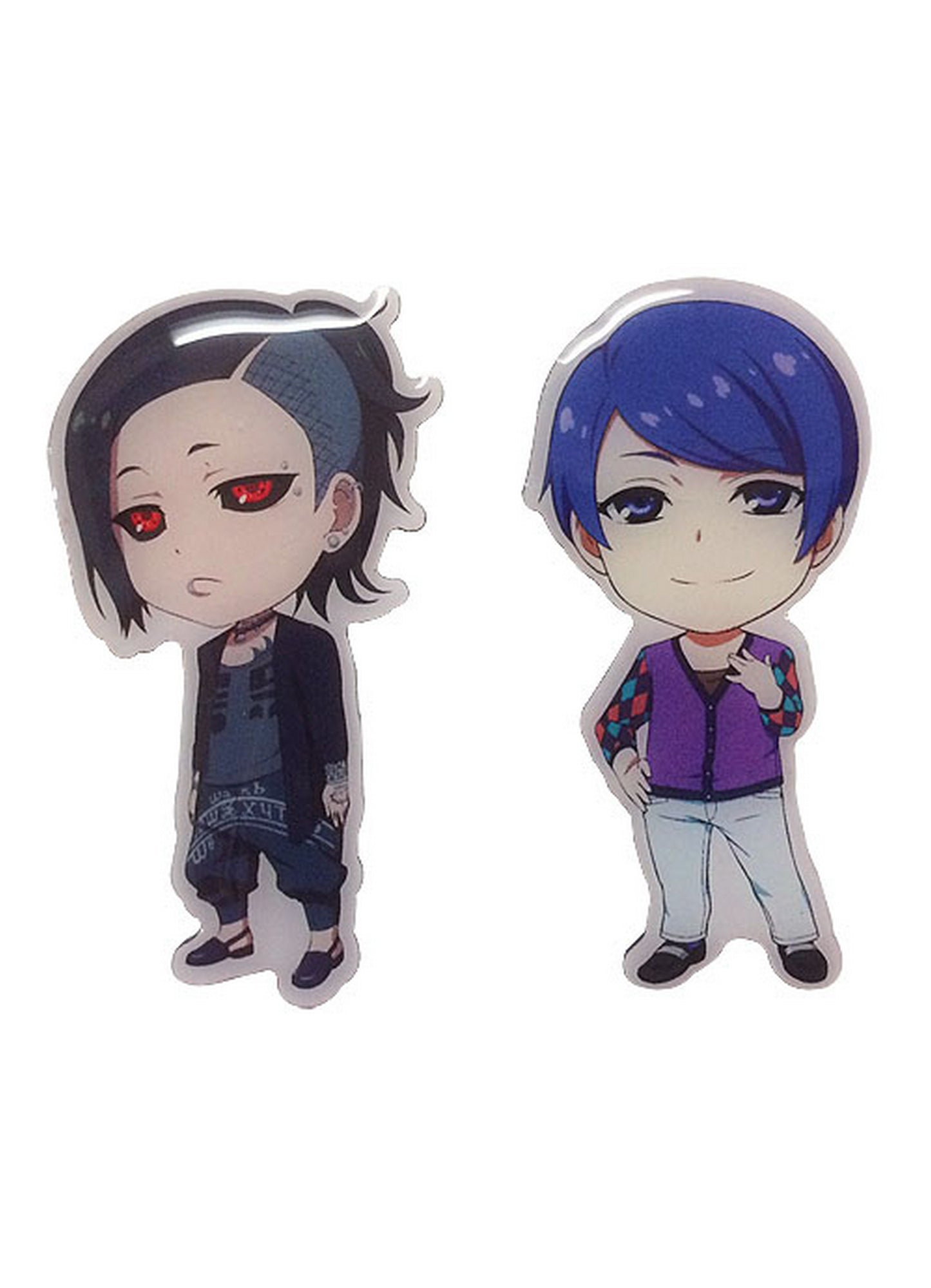 Tokyo Ghoul - Shuu Tsukiyama & Uta SD Pin