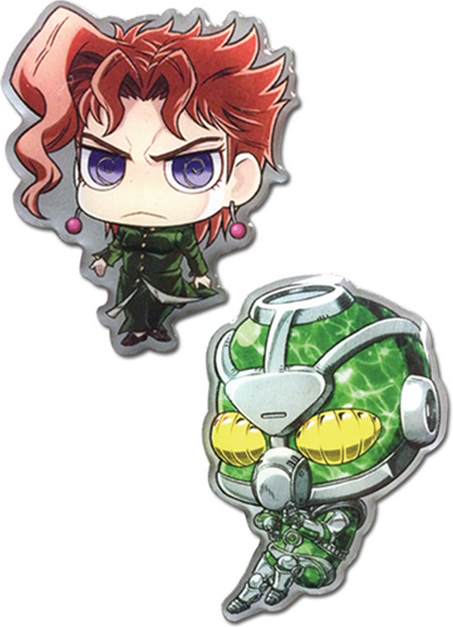 Jojos Bizarre Adventure - Iggy & Magicians Red SD Pin