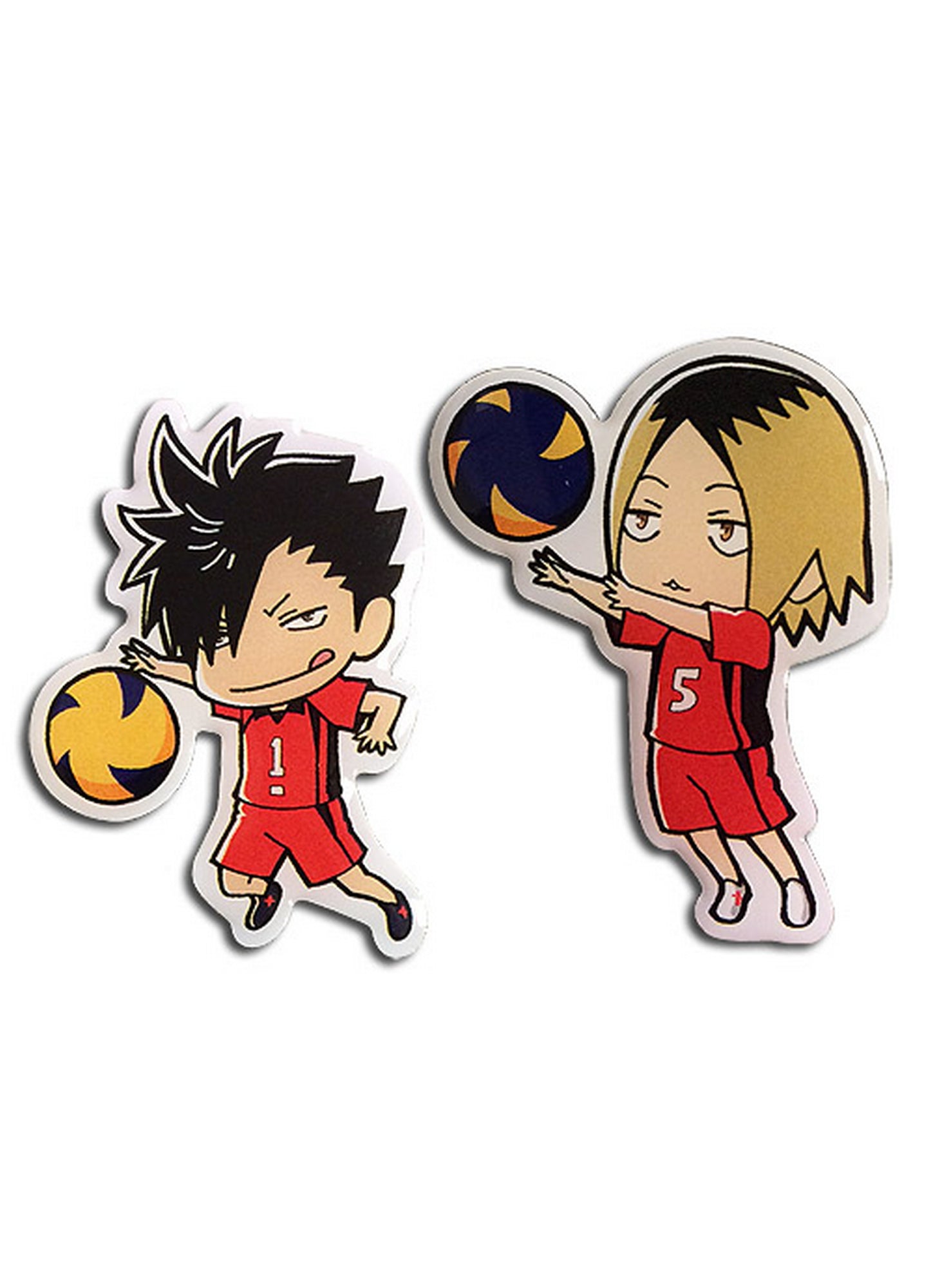 Haikyu - Tetsuro Kuroo & Kenma Kozume Pins