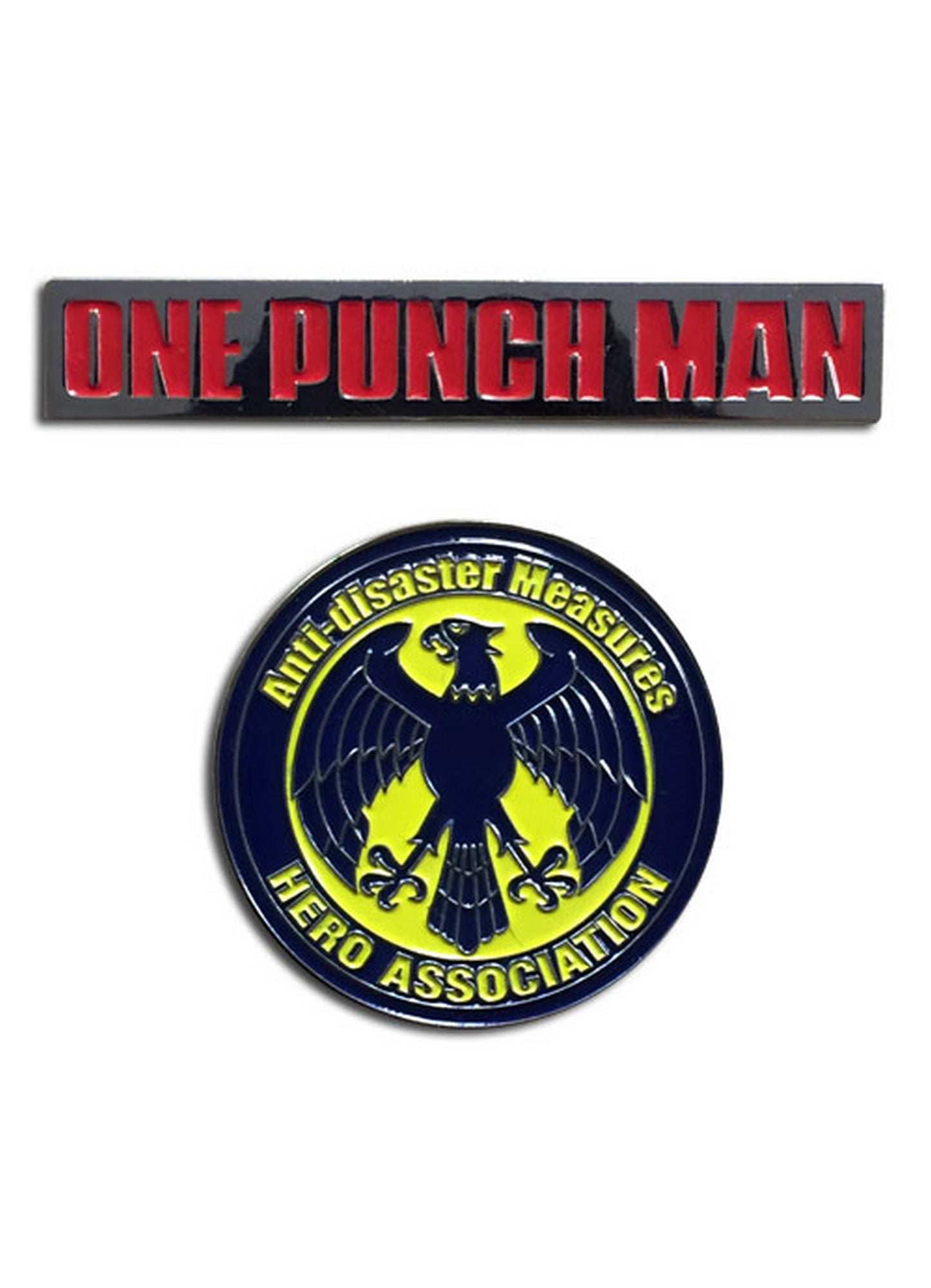 One Punch Man - Hero Association & One Punch Man Pins