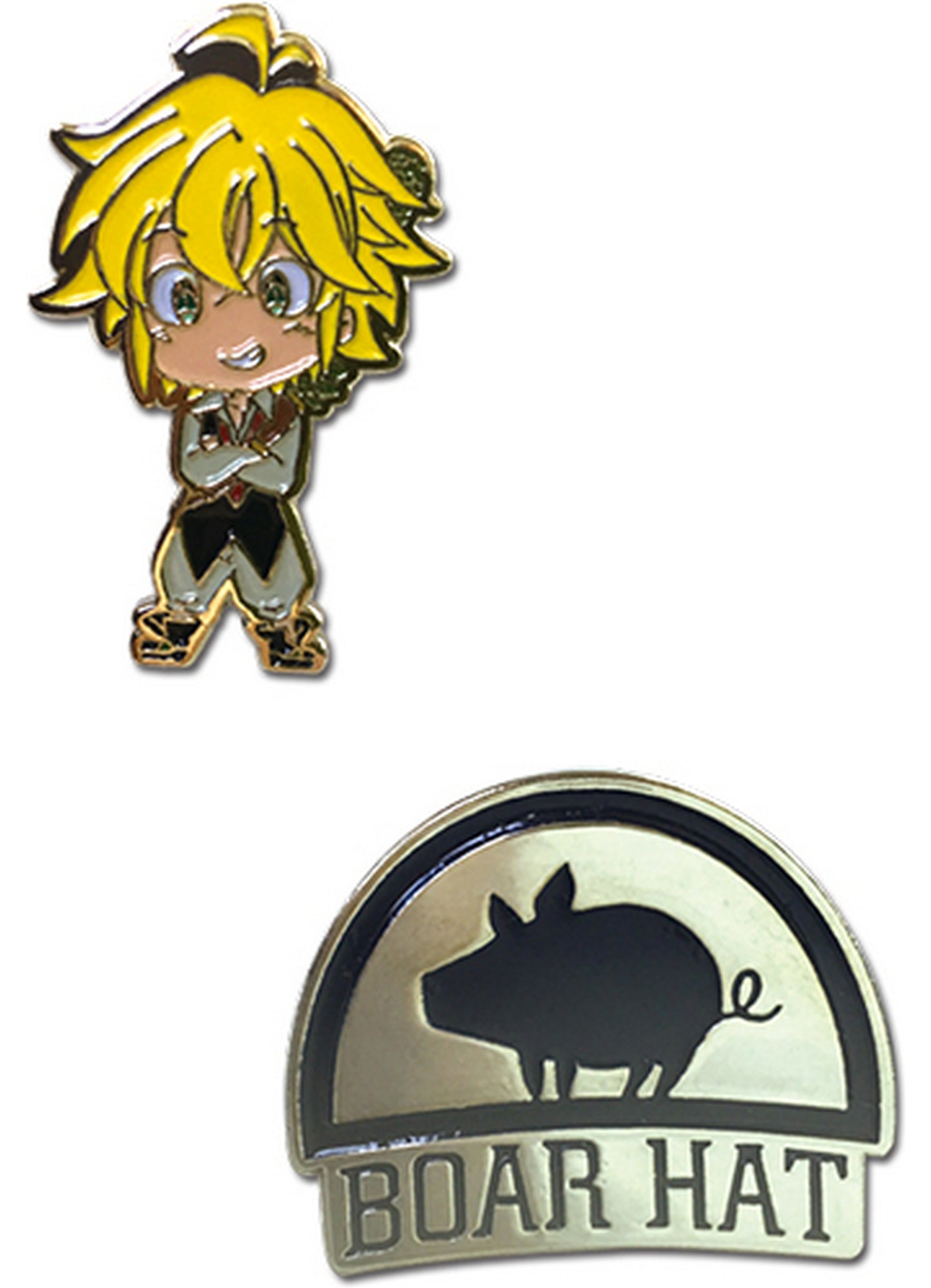 The Seven Deadly Sins - Meliodas & Boar Hat Pins