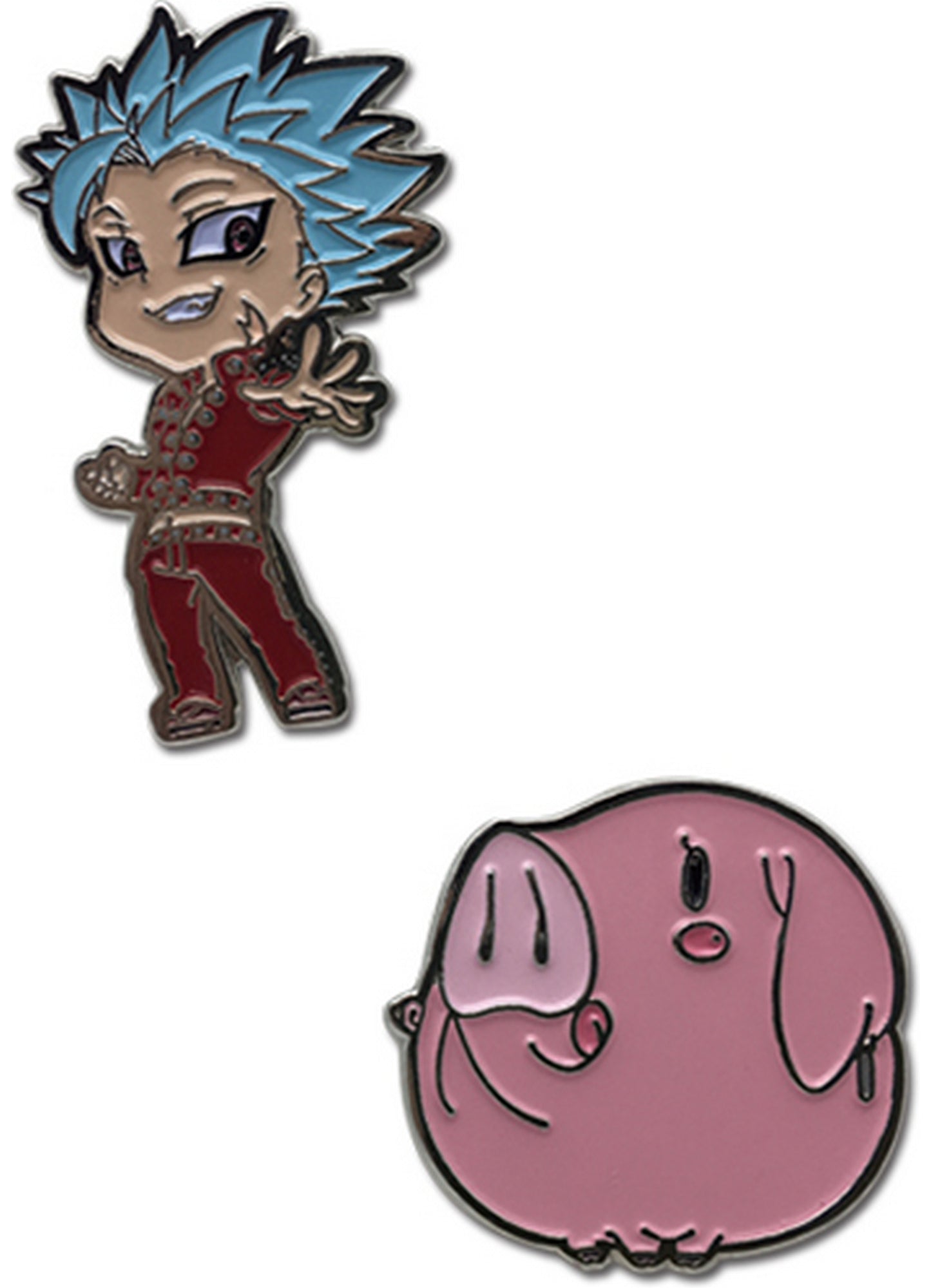 The Seven Deadly Sins - Ban & Hawk Pins