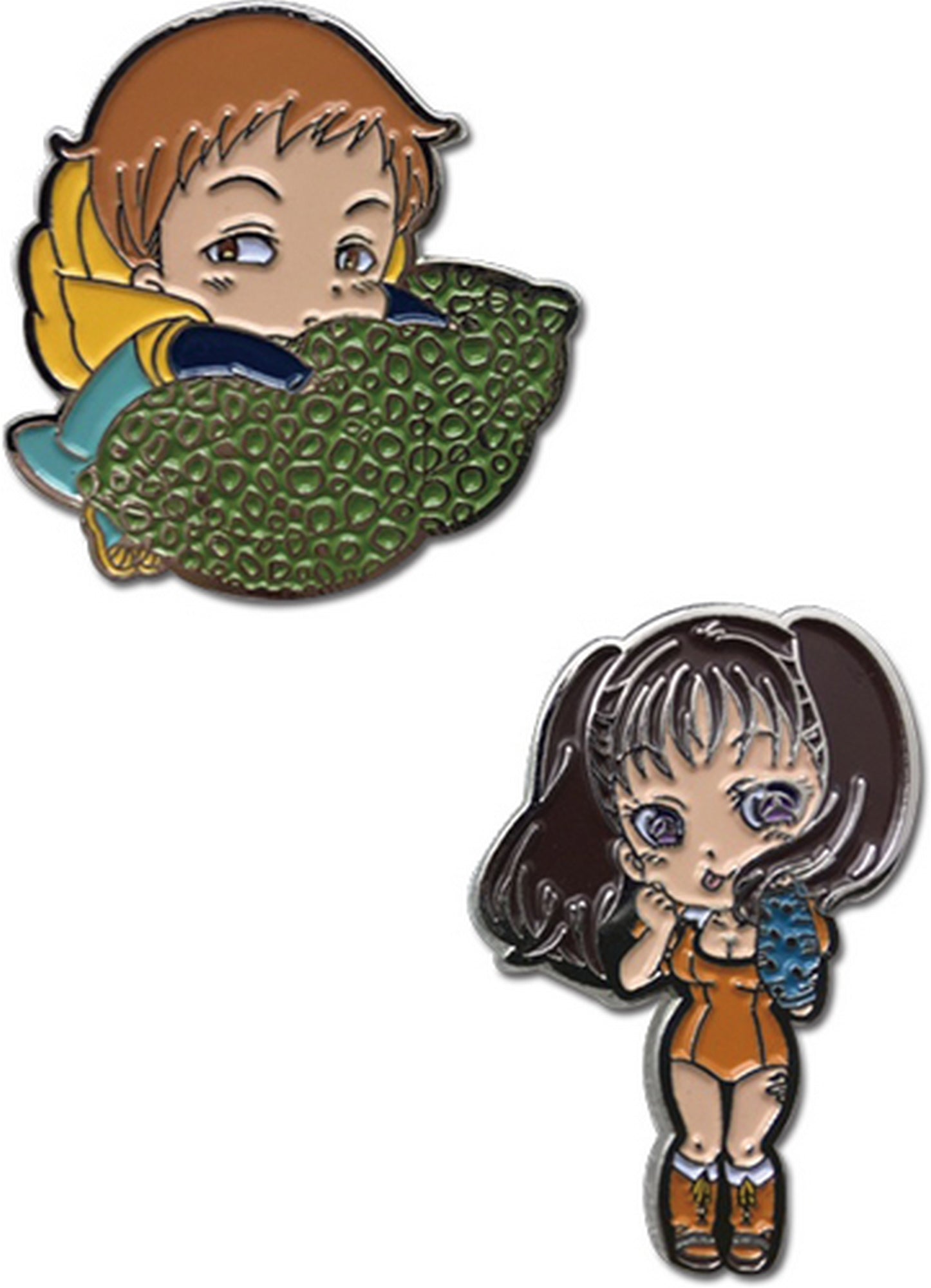 The Seven Deadly Sins - King & Diane Pins