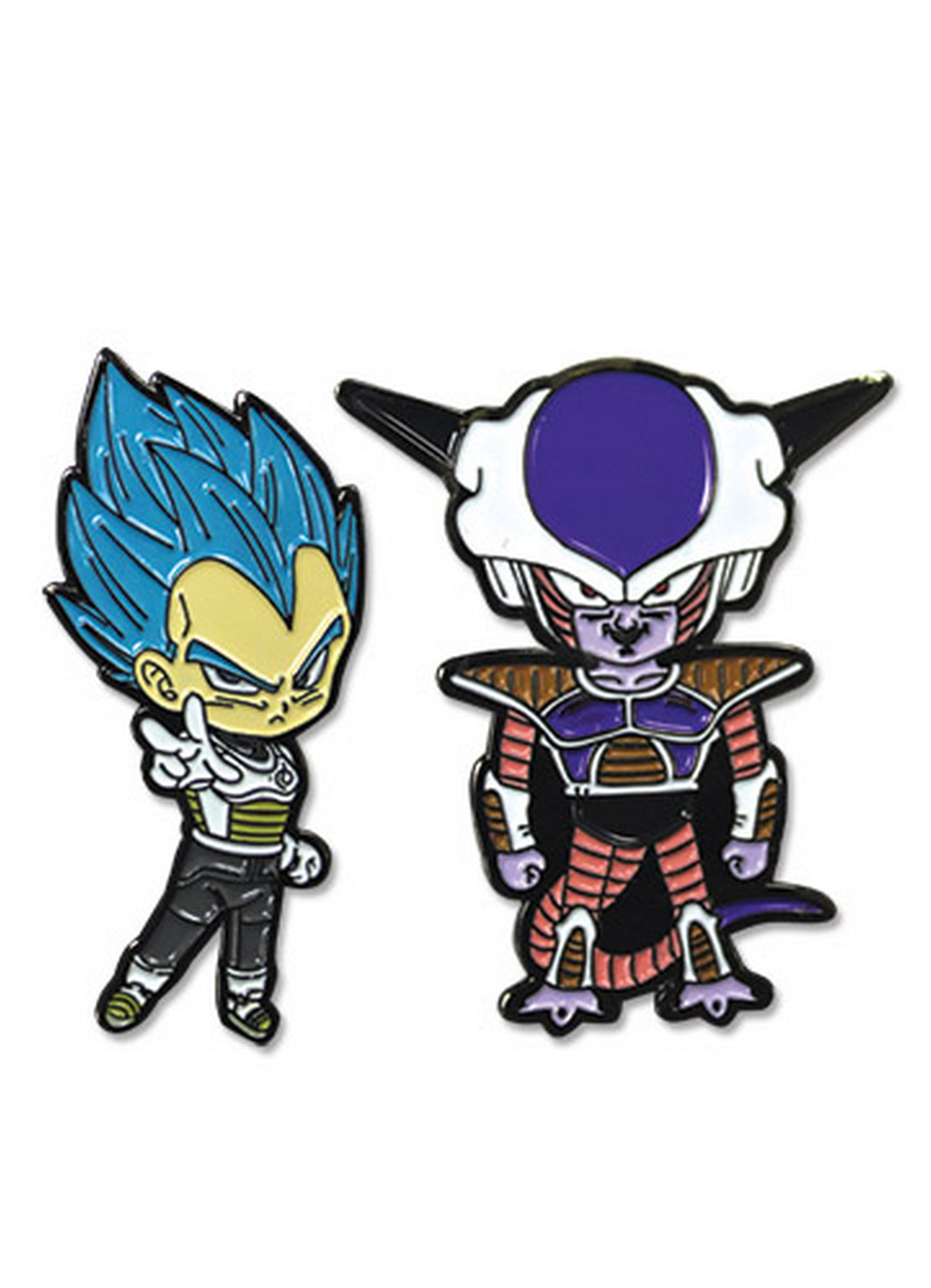 Dragon Ball Super - SSGSS Vegeta & Frieza Pins