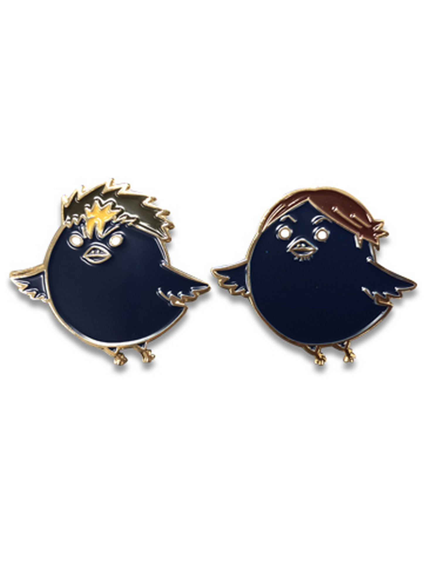 Haikyu S2 - Yu Nishinoya Crow & Azumane Asahi Crow Pin