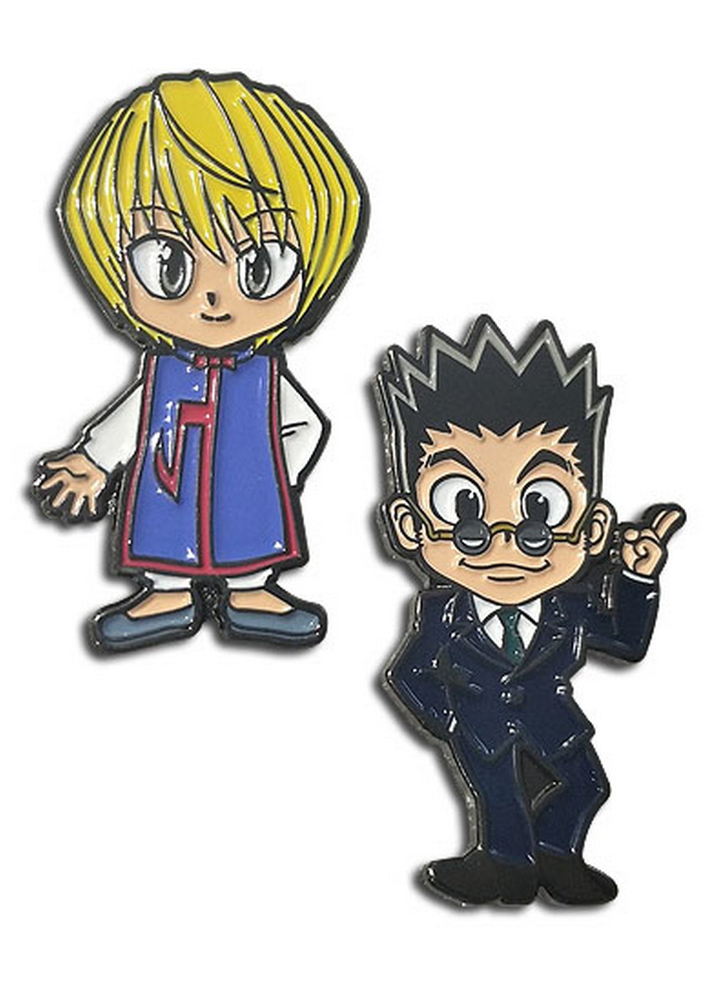 Hunter X Hunter - Kurapika & Leorio Paradinight Enamel Pins