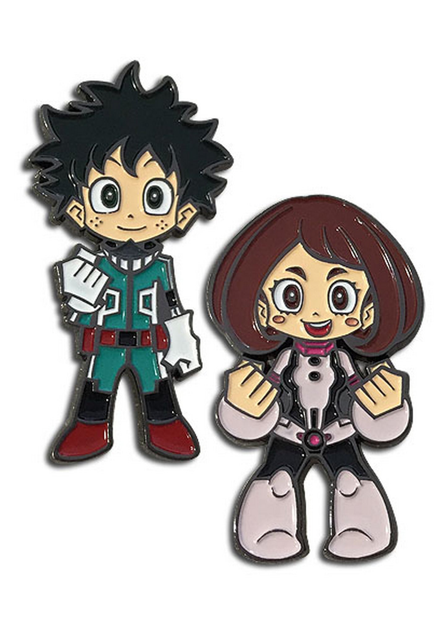 My Hero Academia - Midoriya Izuku "Deku" & Ochaco Uraraka "Uravity" Pins