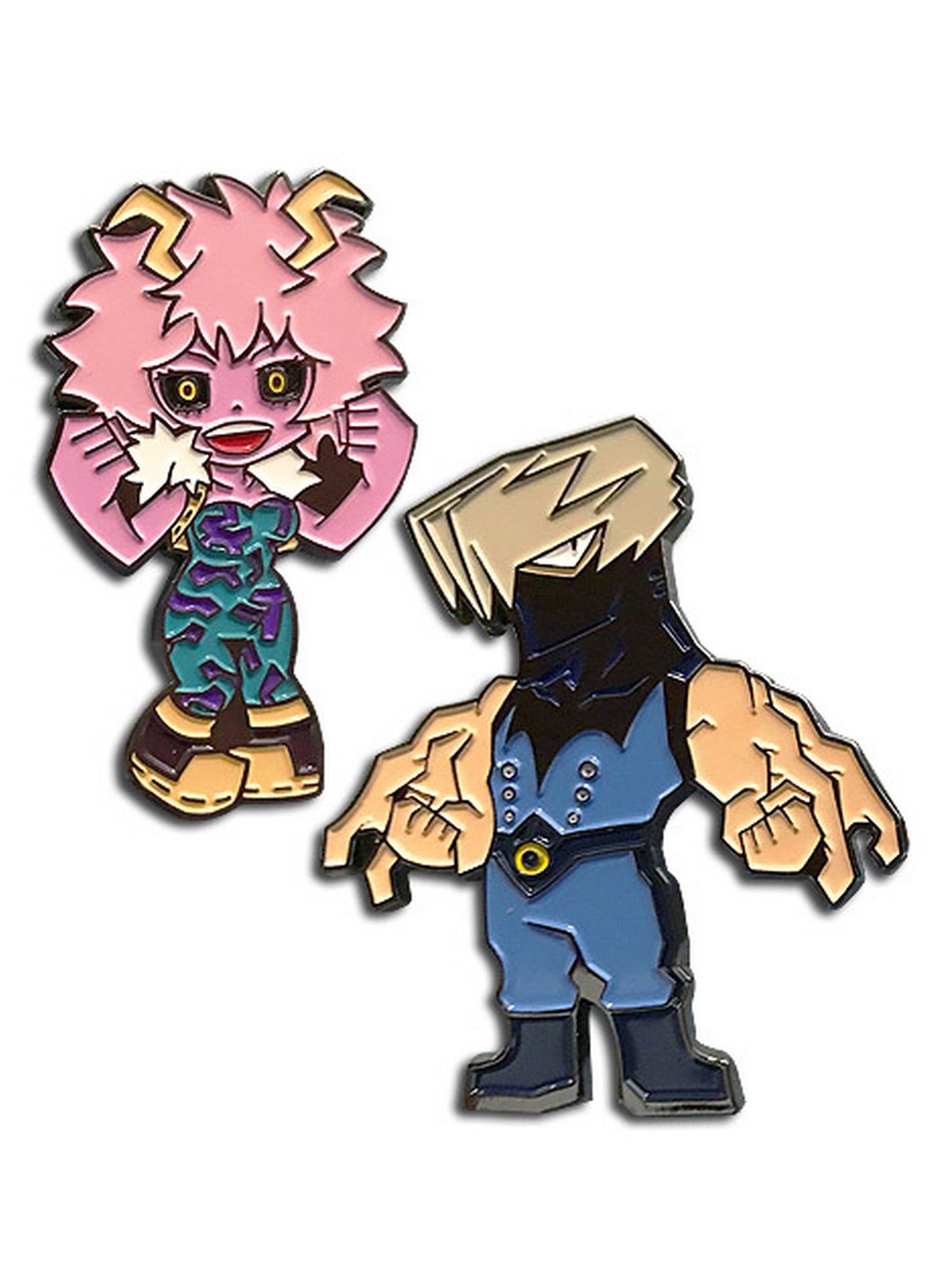My Hero Academia - Mina Ashido "Pinky" & Mezo Shoji "Tentacle" Pins
