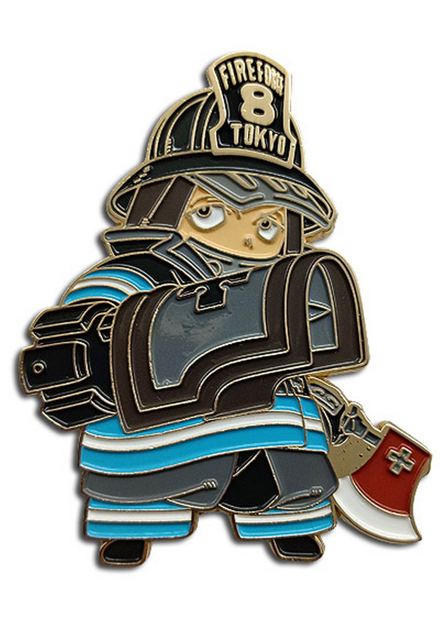 Fire Force - SD Akitaru Obi Pin