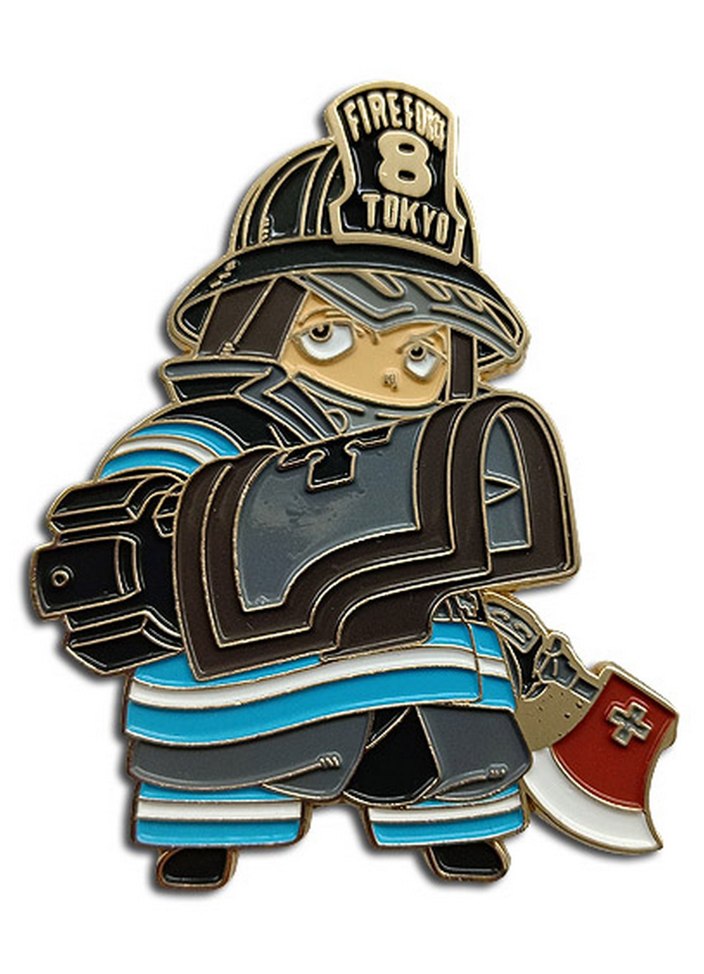 Fire Force - SD Akitaru Obi Pin