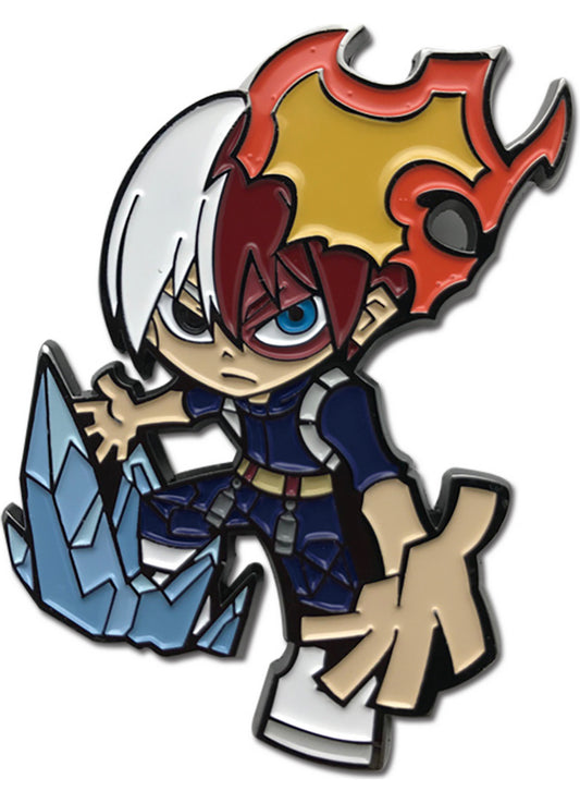 My Hero Academia S3 - Shoto Todoroki Action SD Pin