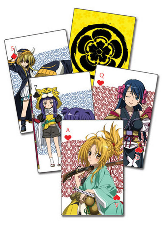 The Ambition Of Oda Nobuna- Playing Cards